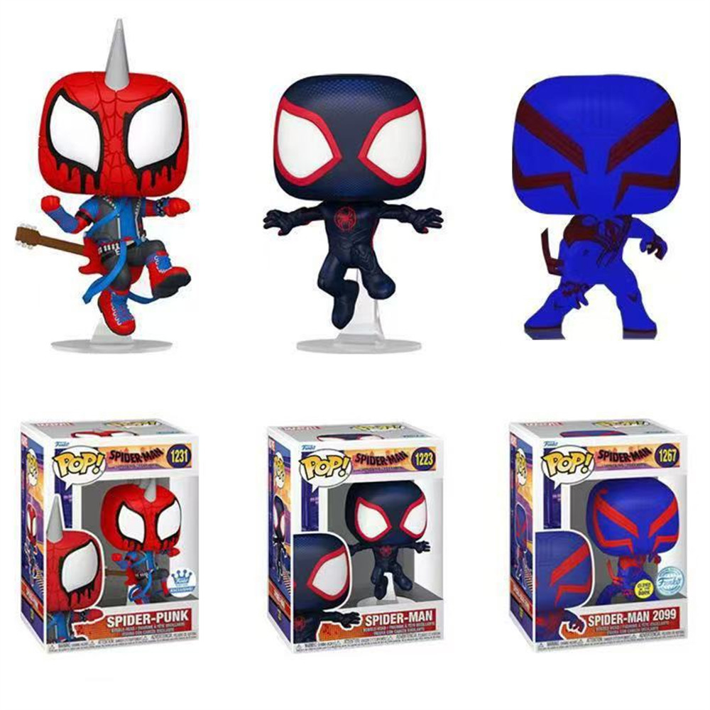 FUNKO POP NEW Marvel Spider-Man GOODS Night Light Spider-Man 2099 Toys Action Figure Collectible