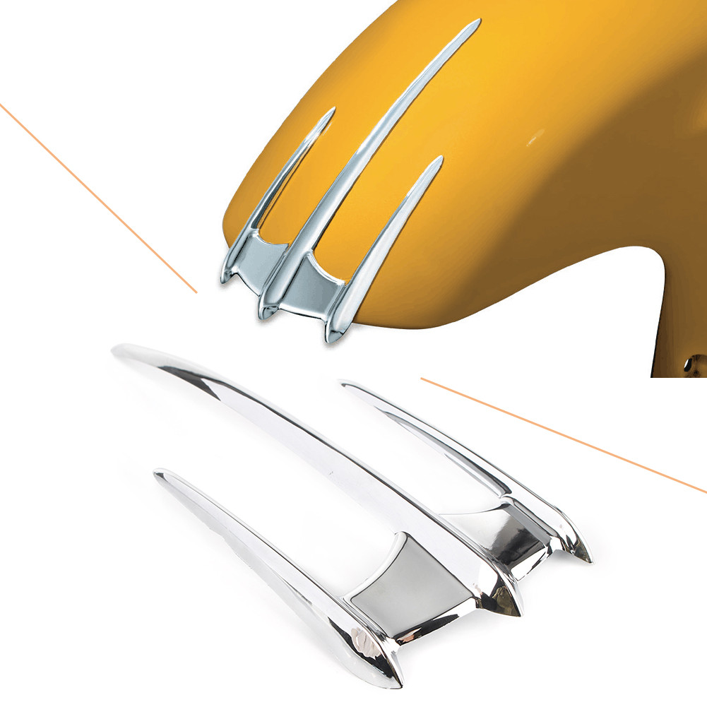 Goldwing Gl1800 F6B Vtx1300 Vtx1800 Front Fender Accent Decoration Trim For Honda Motorcycle Chrome