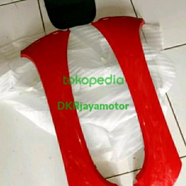 cover body sayap honda scoopy fi new 2018 warna merah