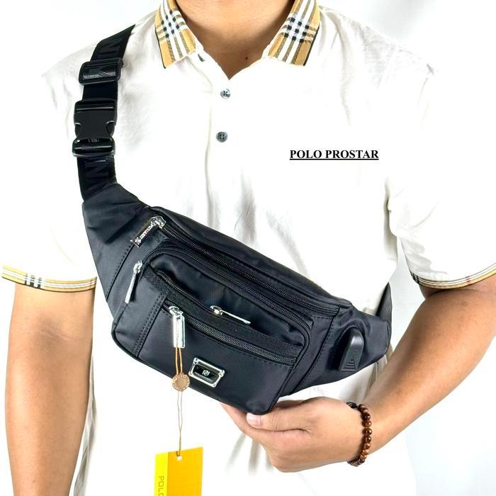 Visval Top - Danny Tas Selempang Pria Wanita Sling Bag Waistbag Tas Pinggang