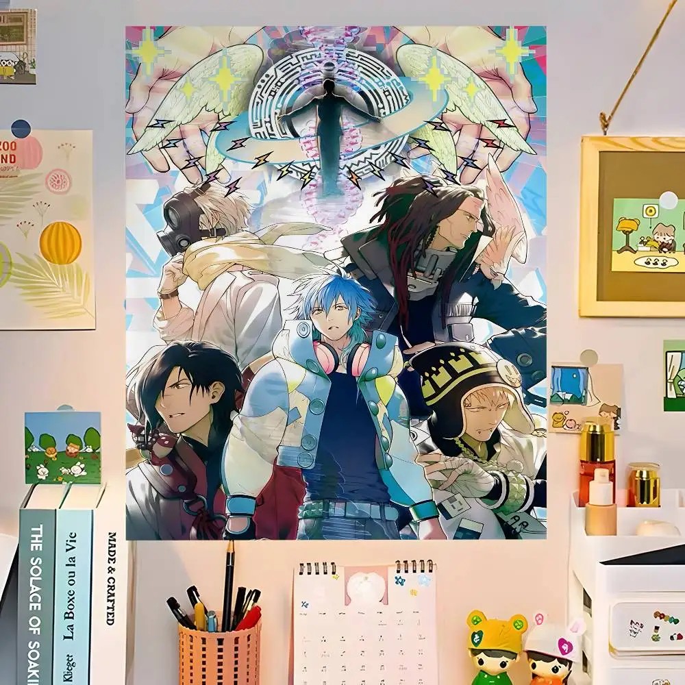 THE Game D-DRAMAtical Murder Hanging Bohemian Tapestry For Living Room Home Dorm Decor Japanese