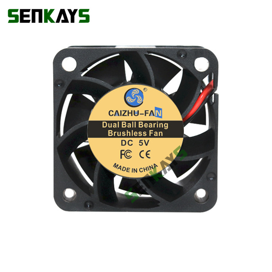 DC5V 12V 24V 40mm 40X40X28mm Dual Ball bearing Server Fan Powerful Cooling Fan 4028 High Speed
