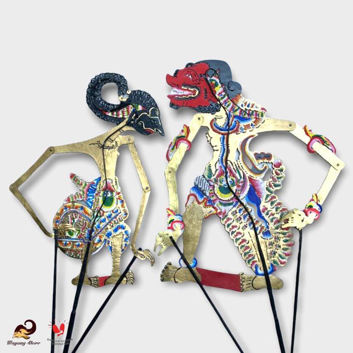 Wayang Kulit Arjuna & Buto Cakil (Bundling)