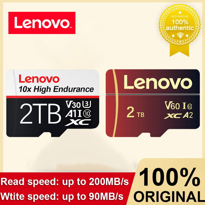 Lenovo 2TB 1TB High Speed Memory Card 256GB 512GB Flash SD Card 1TB Class 10 Micro Card 128GB TF Car
