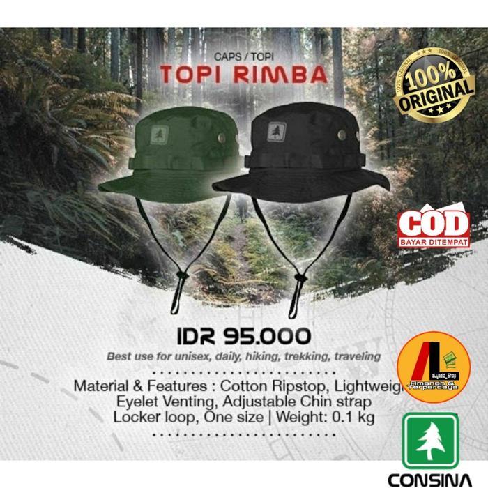 TERLARIS Topi Rimba Consina Original