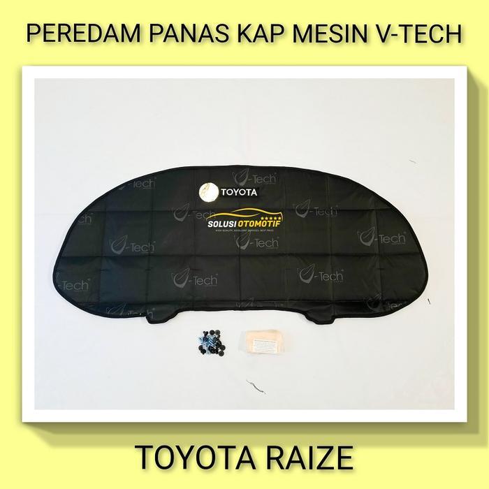 Toyota Raize 2021-2028+All New Peredam Panas Kap Mesin Aksesoris Mobil Vtech Original