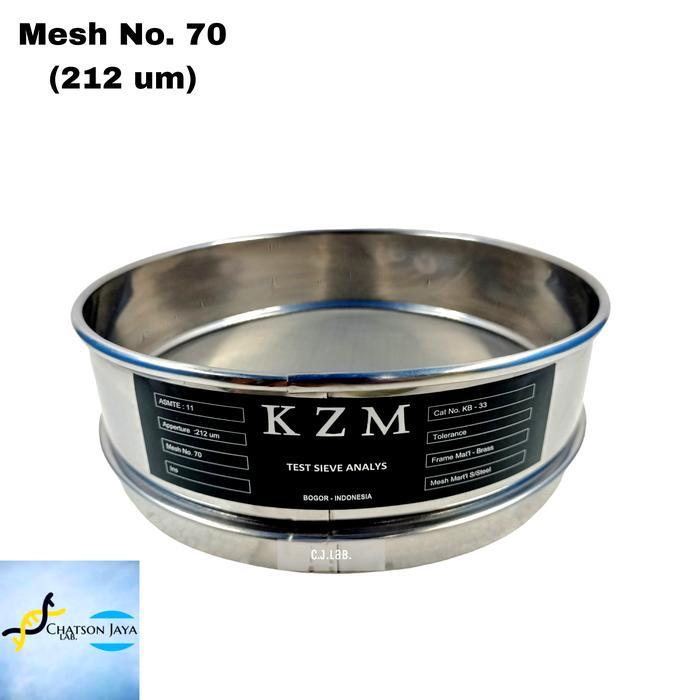 SIEVE AYAKAN STAINLESS MESH 70 TEST MESH 70 (212 UM)