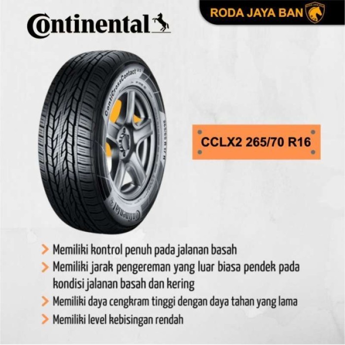Ban Mobil Continental CCLX2 Ukuran 265/70 R16