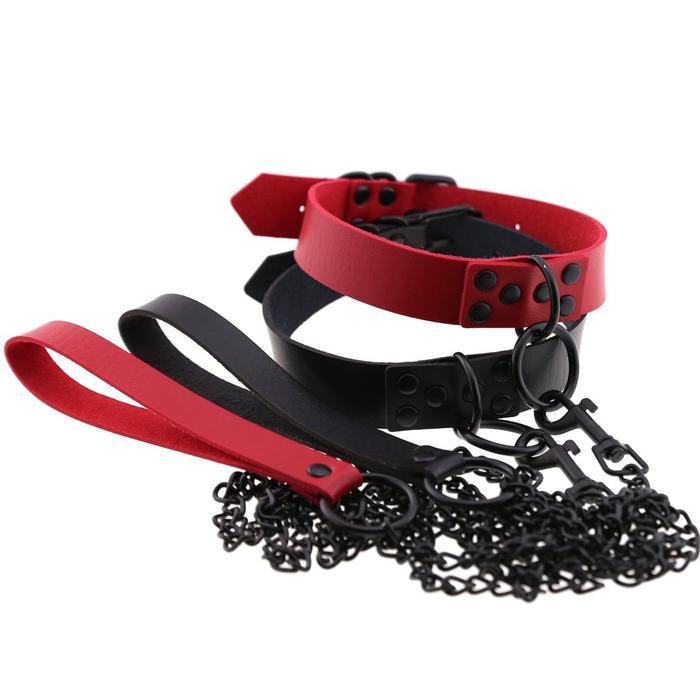 Promo Kozuvibes Bdsm Neck Collar Kalung Kucing Dog Leather Collar Neck Original