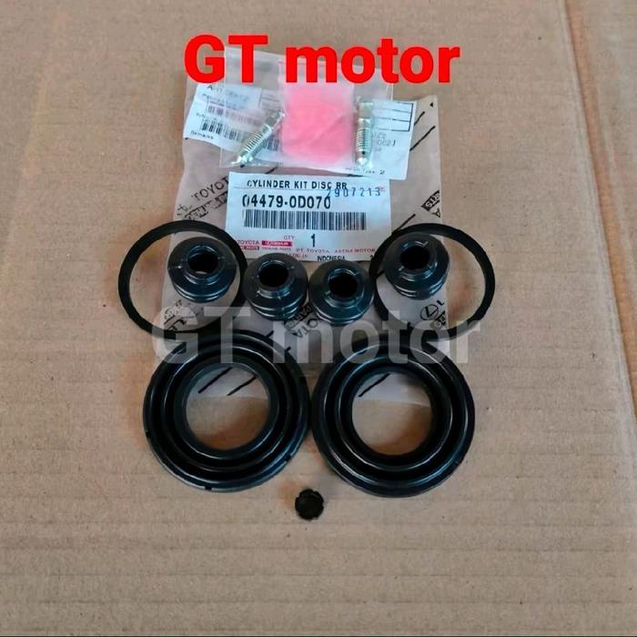 04478-0D240 04479-0D070 Seal Kit Caliper Rem Depan Belakang Sienta Original