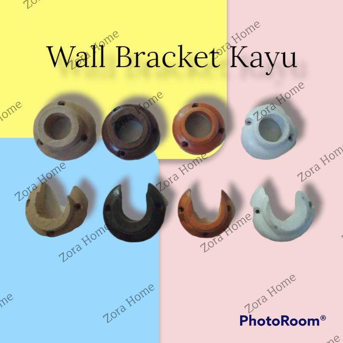 Terlaris Wall Bracket Kayu Rell Kayu Gorden Bahan Kayu Nestara Shop
