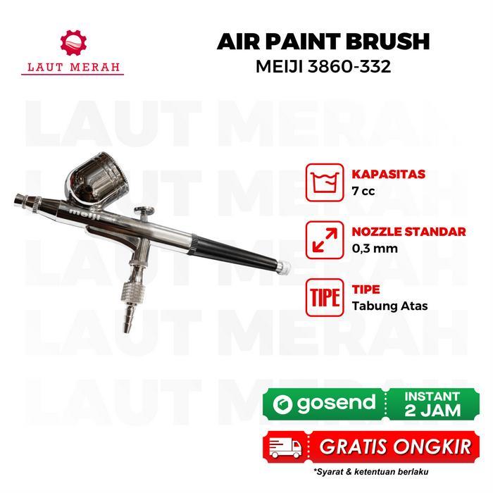 Meiji Air Paint Brush Tabung Atas 3860-332/ Meiji Air Brush