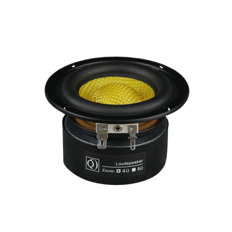 50W 4Ohm Subwoofer Speaker 3 Inch Deep Bass Loudspeaker Fiber Super Subwoofer Loudspeaker Powerful