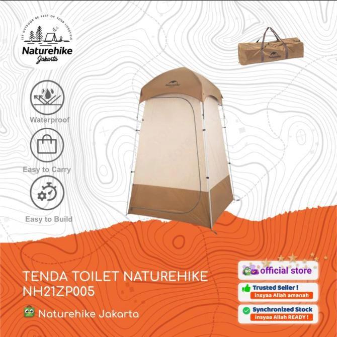 TENDA TOILET / SHOWER MANDI CAMPING PORTABLE NATUREHIKE NH21ZP005