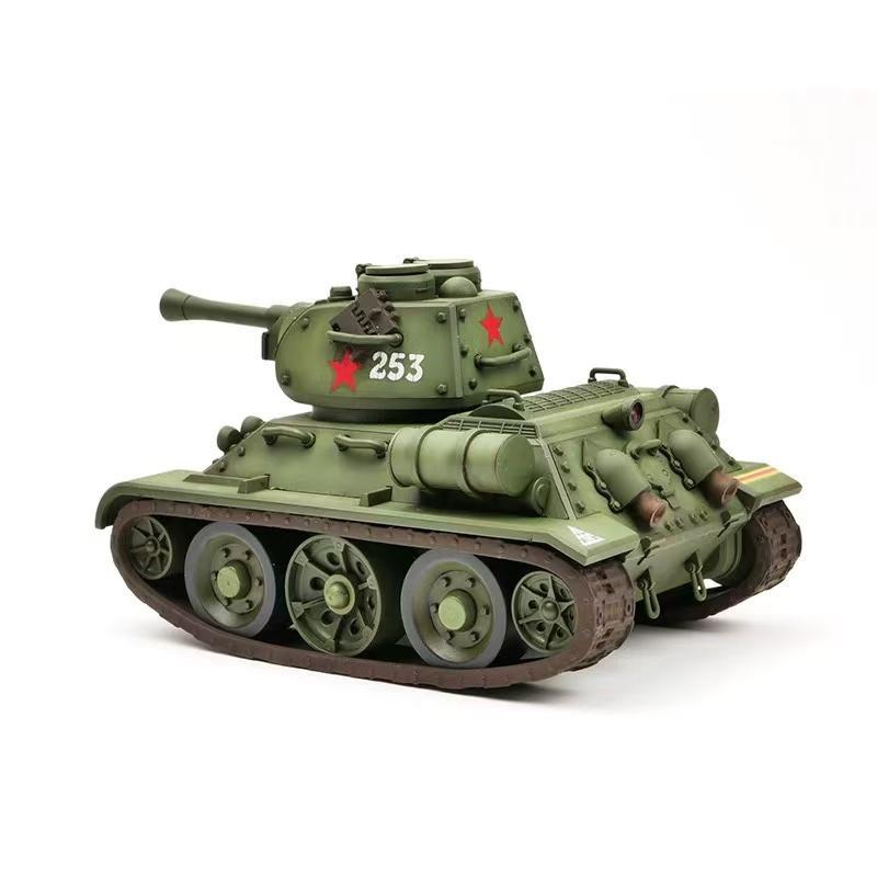 Assembly Model Meng Model WWT-006 T-34/76 Soviet Medium Tank (Q Edition) World War Toons Armour