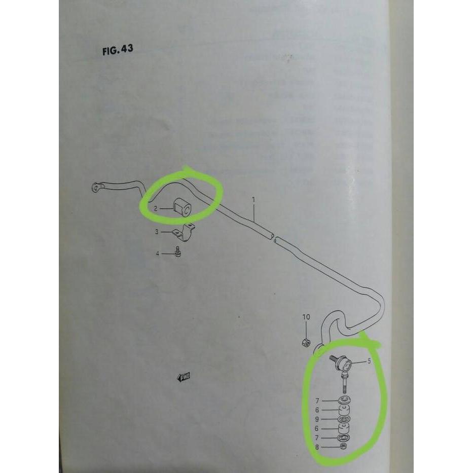 KARET STABIL DEPAN AERIO (LAMA) + LINK STABIL DEPAN AERIO news
