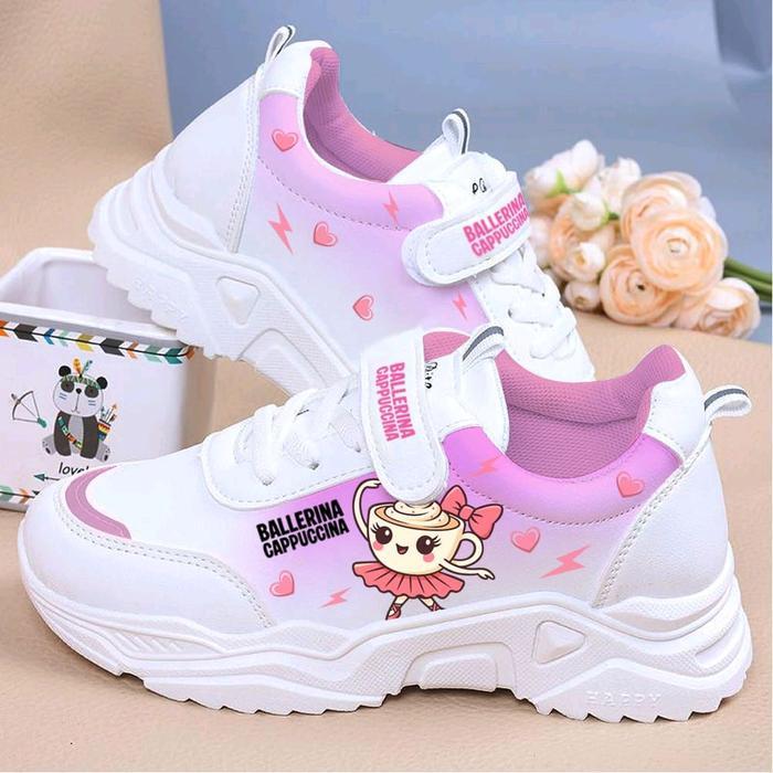 Carvil Kiddo Shoes - Sneakers Anak/ Sepatu Anomali/ Sepatu Ballerina Cappucinna/ Sepatu Anak