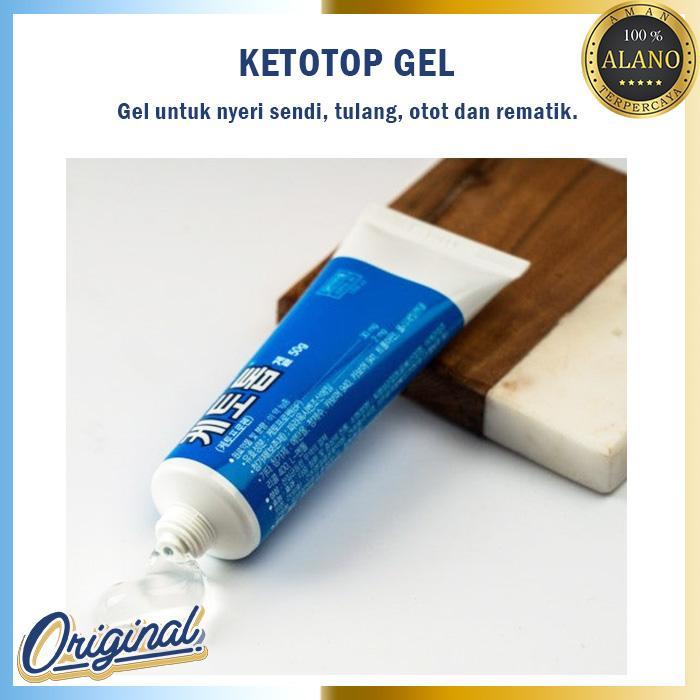 Ketotop Gel Anti Nyeri Otot Tulang Sendi Rematik Original Korea