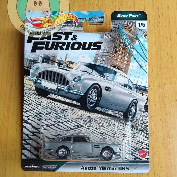 HOT WHEELS HOTWHEELS FAST & FURIOUS EURO FAST ASTON MARTIN DB5