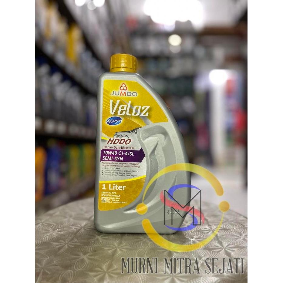 JUMBO VELOZ HDDO SAE 10W-40 HEAVY DUTY DIESEL OIL 10 W OLI 10W40 1 L