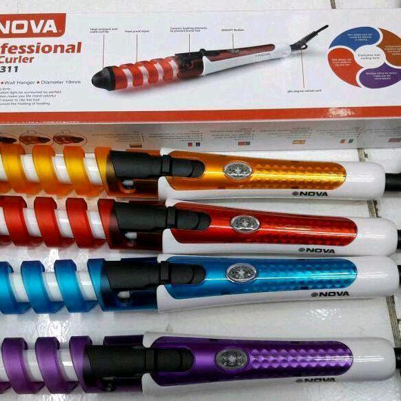 CATOK RAMBUT KERITING NOVA NHC-5311 / CATOK CURLY NOVA