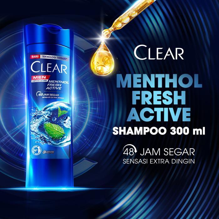 Clear Men Shampoo Cool Sport Menthol 300Ml