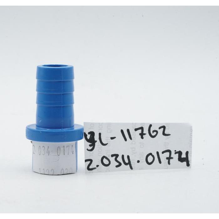 Blue 20mm to 16mm Konektor Adaptor Selang ke Pipa PVC Garden Irrigation PVC Straight Pipe Joint