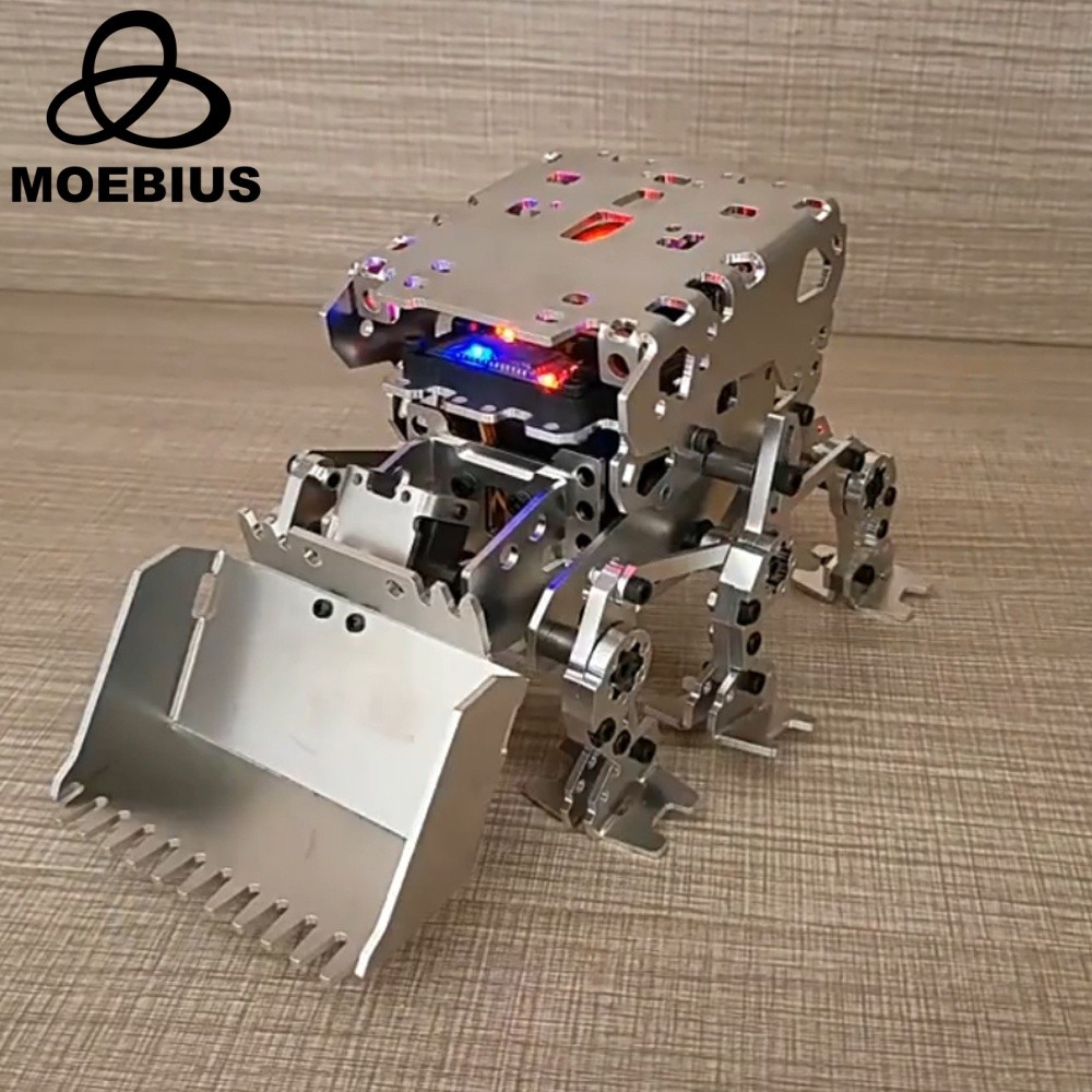 6 DOF Metal Arduino Hexapod Spider Robot DIY Robot Kit Maker Programming Robot Development RC Toy