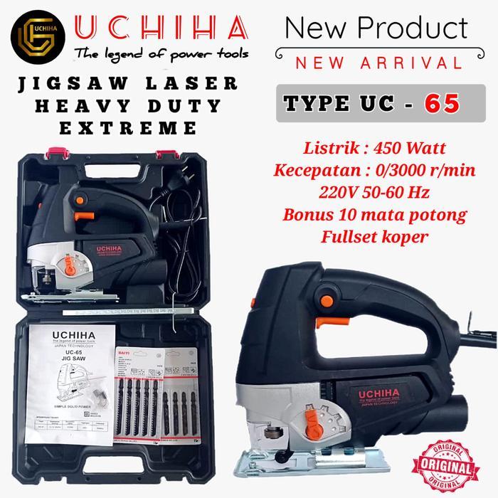Promo Mesin Gergaji Triplek Mesin Gergaji Kayu Jigsaw Uchiha 65Mmori