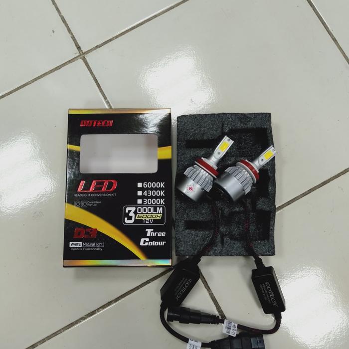 Lampu Led D3 Mobil H-11 3 Warna