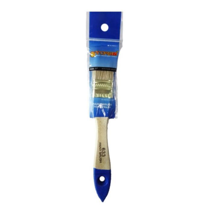 v TORA Kuas Cat 1 Inch Per Lusin - Paint Brush Per Lusin