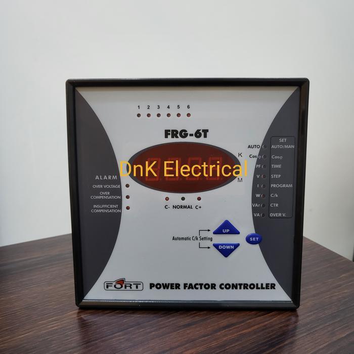 Power Factor Regulator/Power Factor Controller Pfr 6 Step Fort Frg-6T