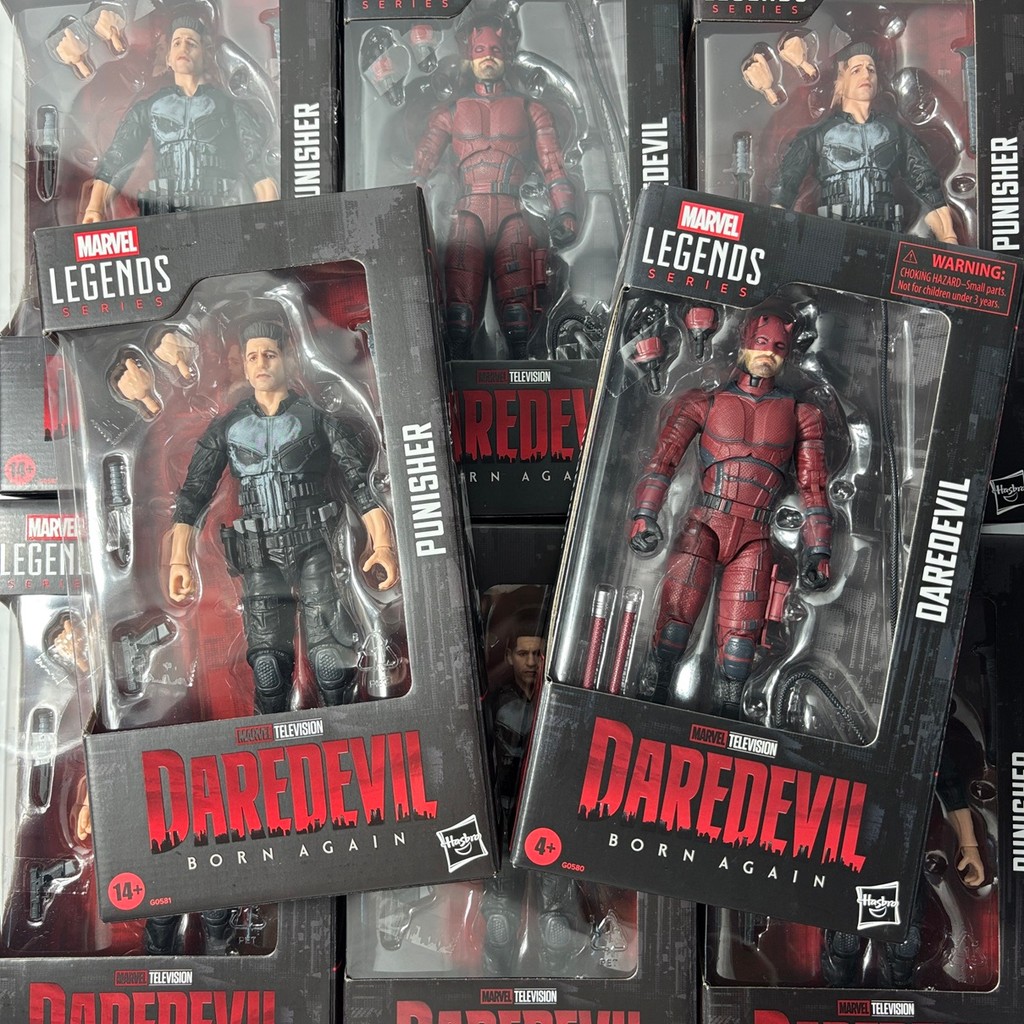 in stock Marvel Legends 6" Daredevil Born Again Punisher Netflix Action Figure Model Toy Collection