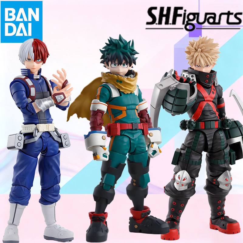 In Stock BANDAI Original Box S.H.Figuarts My Hero Academia DEKU SHOTO Katsuki Bakugo SHF Action
