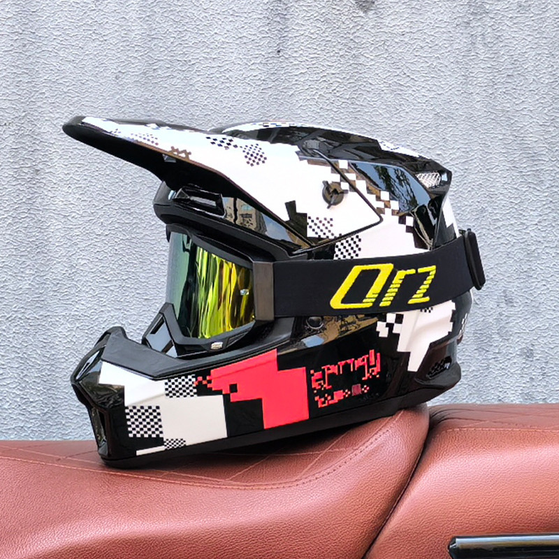 Orz'S New Motorcycle Off-Road Helmet, Rally Helmet, And Mountain Downhill Helmet