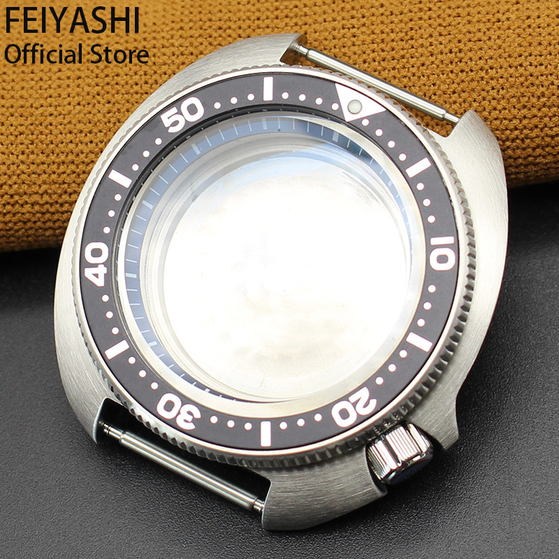 44Mm Men'S Watches Case Skx 6105 316L Stainless Steel Sapphire For Seiko Nh35 Nh36 Skx007 Skx013