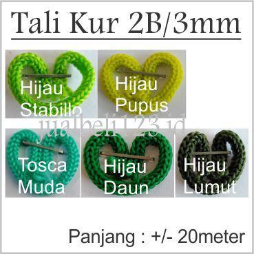 "New" Tali Kur 2 benang atau 3mm 20 meter
