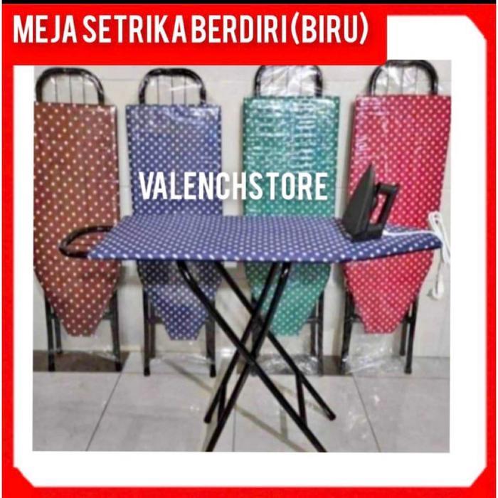 Meja Setrika / Meja Setrika Berdiri / Alas Setrika Berdiri Dan Duduk / Meja Setrika Lipat Besi