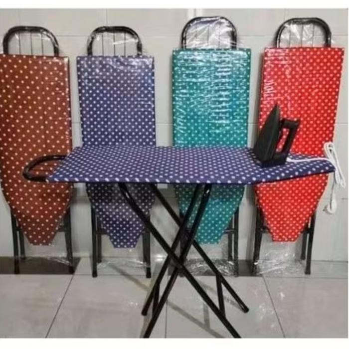 Meja Setrika Lipat/ Meja Setrika Berdiri/ Meja Setrika Portable Meja Setrika Lipat Besi Terlaris