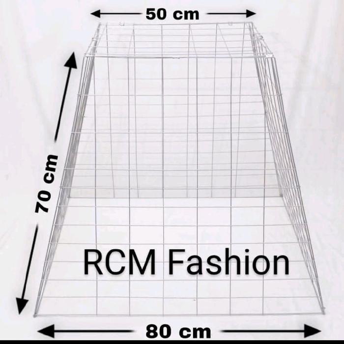 Promo Rcm_Produk Kandang Jemur Ayam Galvanis Piramida Lipat Kurungan Ayam Galvanis Piramida Lipat
