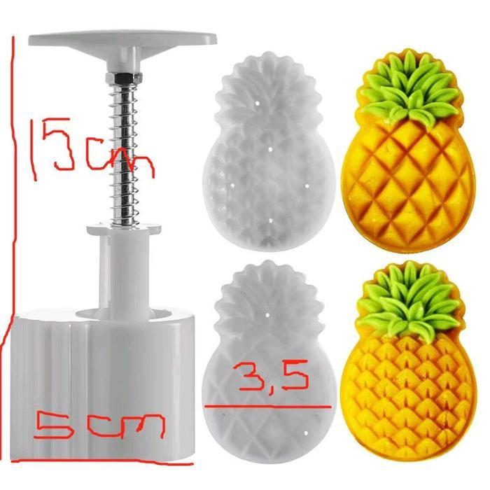 Cetakan Cookies Nastar / Bentuk Nanas // Cetakan Kue Kukis Bentuk Nanas