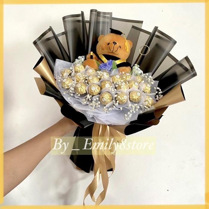buket wisuda Bunga graduation bouquet bucket buket bunga wisuda buket wisuda anak cowok hadiah