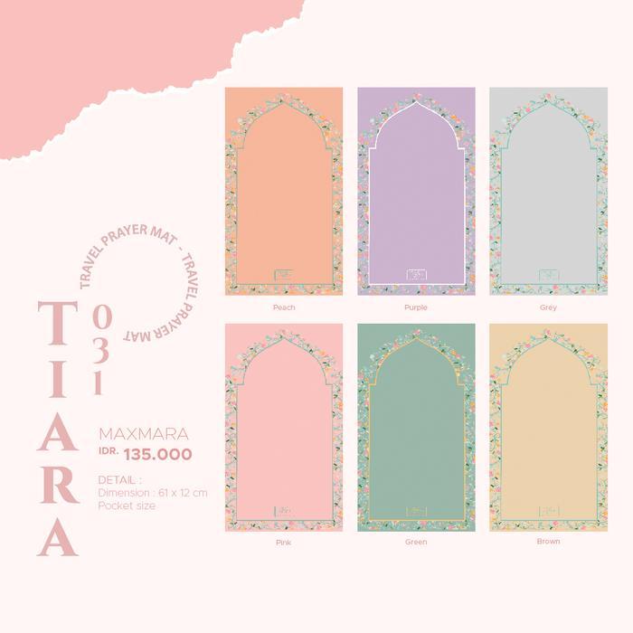 Tatuis Sajadah Travelling Tiara 031 Peach