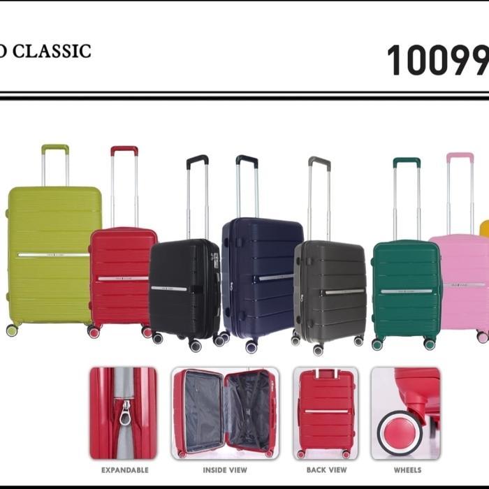 Koper Fiber 20 Inch Cabin Size Polo Classic Tipe 10099