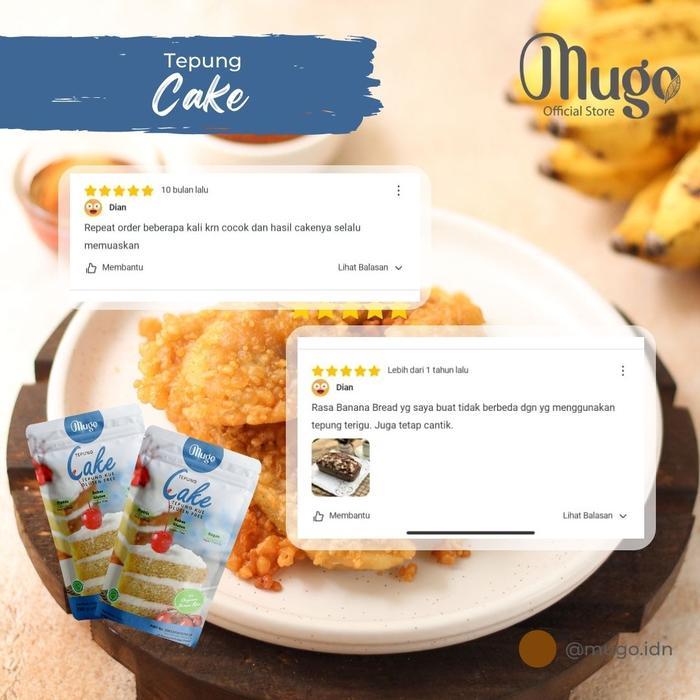 Paket Baking Tepung Gluten Free Mugo (Bread, Cake, Cookies)