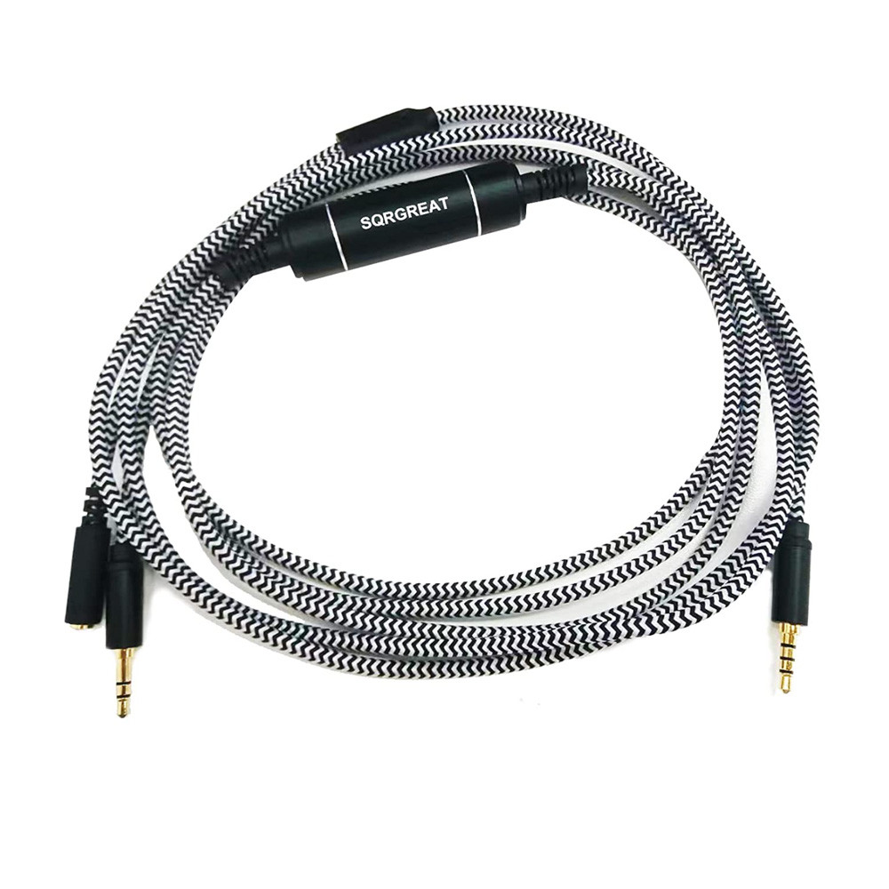 POYATU Chat Link Audio Adapter Cable With In-line Isolator For Elgato HD60 S+ HD60 Pro Capture Card