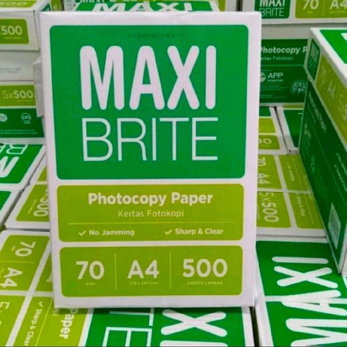 Kertas A4 70Gram Maxi Brite Murah