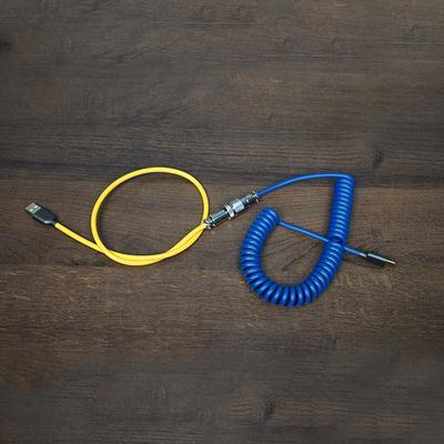 Flcmmk Mechanical Keyboard Coiled Cable Type-C Aviator