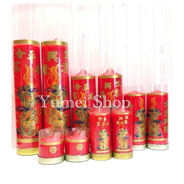 Lilin Kati Merah Naga