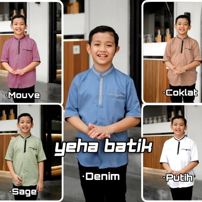 Mahogany Couple Baju Koko Ayah Dan Anak Laki Laki Baju Koko Muslim Dewasa Dan Koko Anak Laki Laki